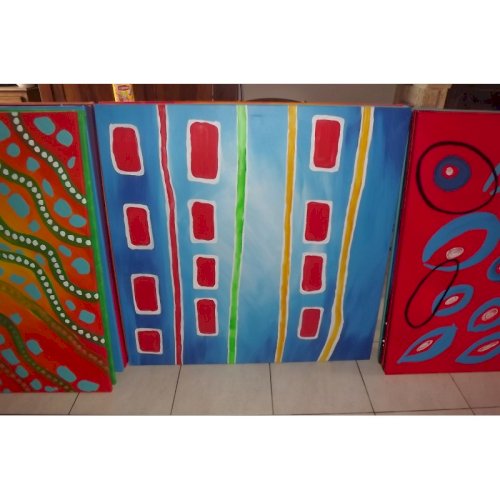 Série de 15 Toiles du Peintre SEIDEL (1954)