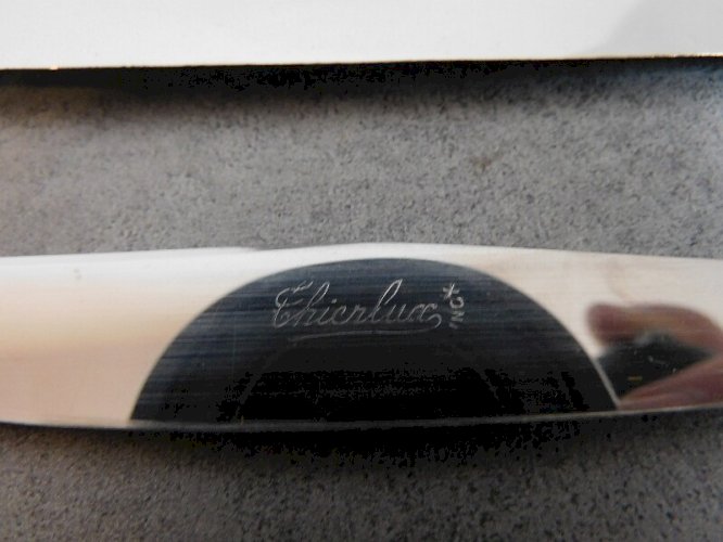 SERIE DE 24 COUTEAUX THIERLUX INOX EN COFFRET