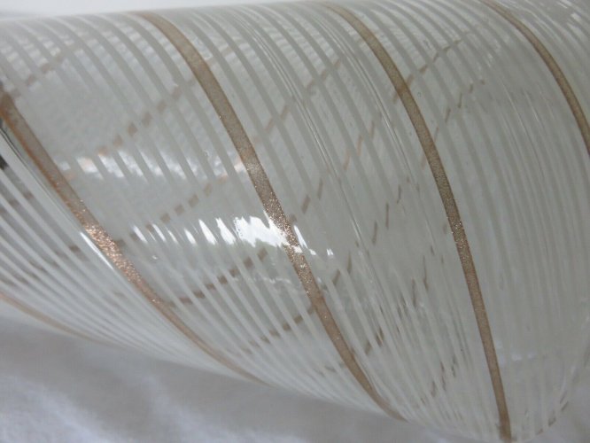 SERIE DE 4 APPLIQUES  BAROVIER & TOSO  EN VERRE DE MURANO ANNEE 1957.