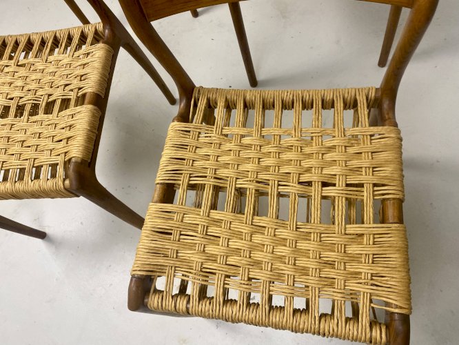 Série de 4 chaises Havana – Gessef, Consorzio Sedie Friuli