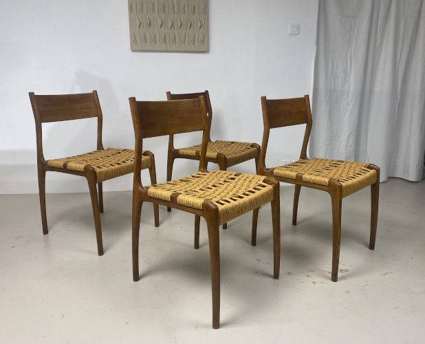 Série de 4 chaises Havana – Gessef, Consorzio Sedie Friuli