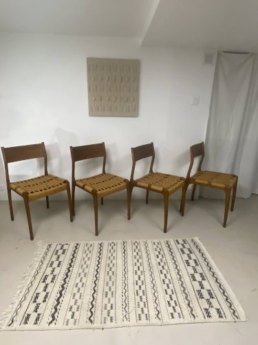 Série de 4 chaises Havana – Gessef, Consorzio Sedie Friuli
