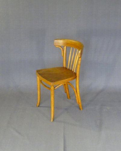 Série de 4 chaises Thonet Bistrot art Déco 1930 - N°A429 -