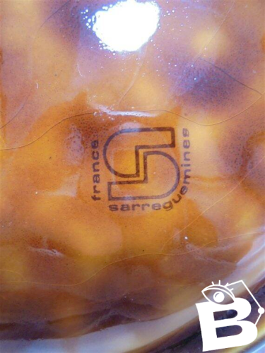 Série de 5 assiettes sarreguemines