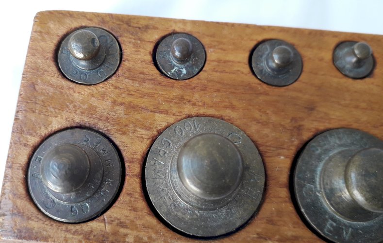 Série de poids pour balance