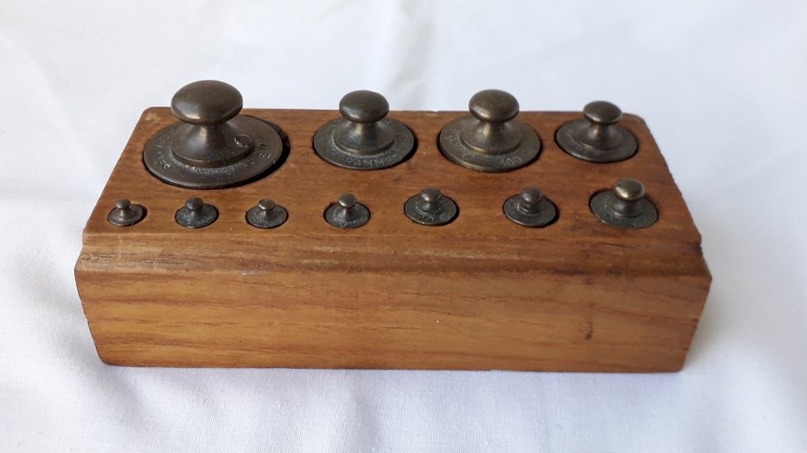 Série de poids pour balance