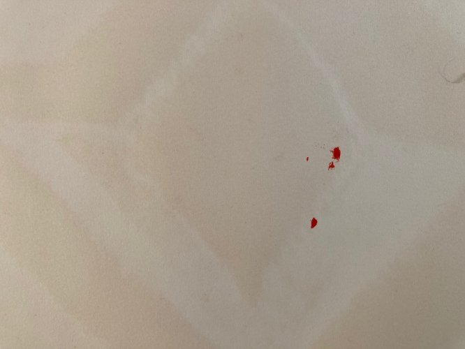 Sérigraphie abstrait louis Teyssandier 1970 Art abstraction litho