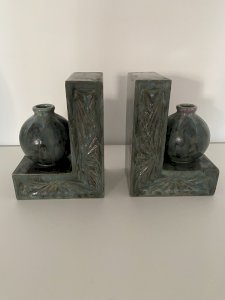 Art Deco bookends