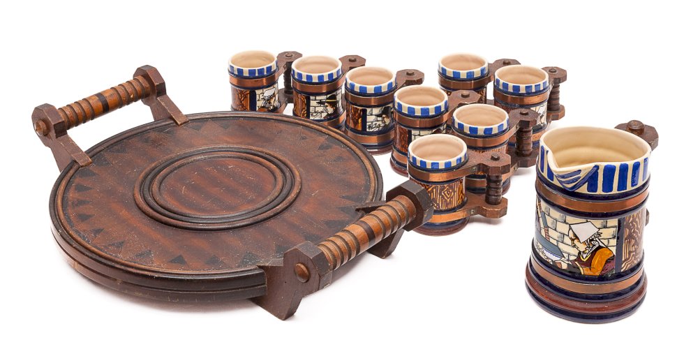 Service à boisson par Paul Fouillen