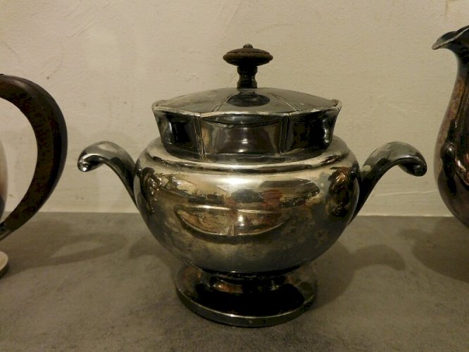 SERVICE A CAFE 5 PIECES GALLIA ART DECO
