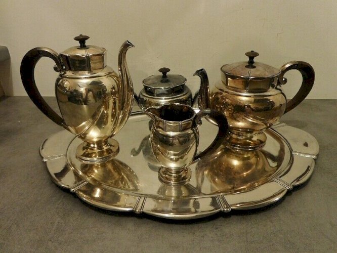 SERVICE A CAFE 5 PIECES GALLIA ART DECO