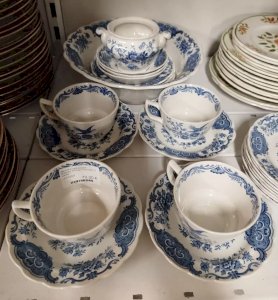 RIDGway Windsor 17-piece English Coffee Set Ceramic 7.9MAG 13/02