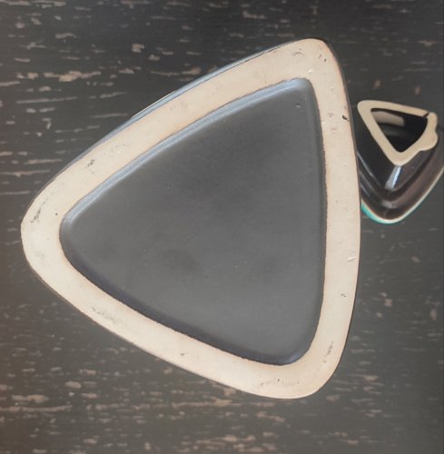 Service à café céramique Design Triangulaire 1950