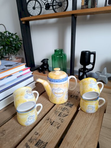 Service à café céramique 