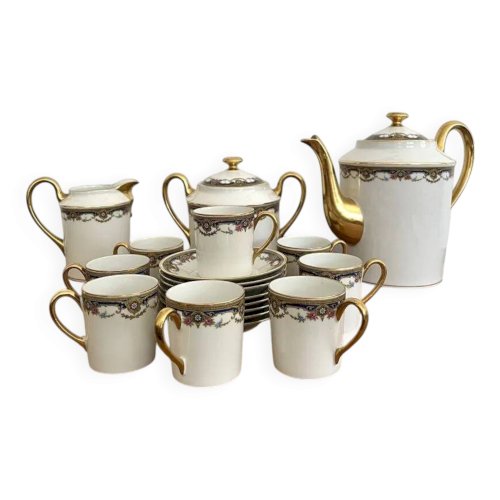 Service à café en porcelaine fine