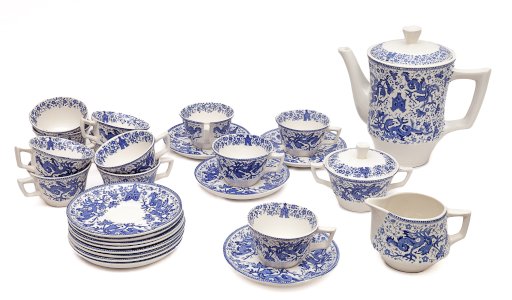 Coffee service by Boch Frères