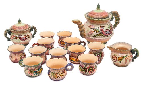 Coffee service Paul Fouillen Quimper