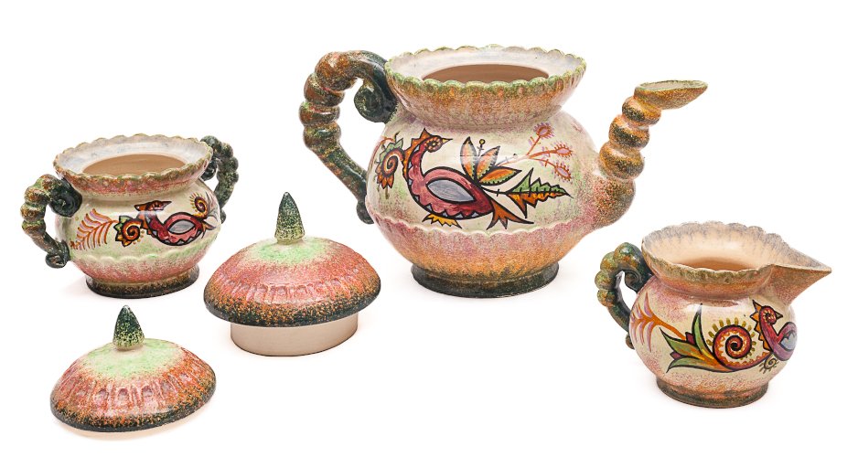 Service à café Paul Fouillen Quimper