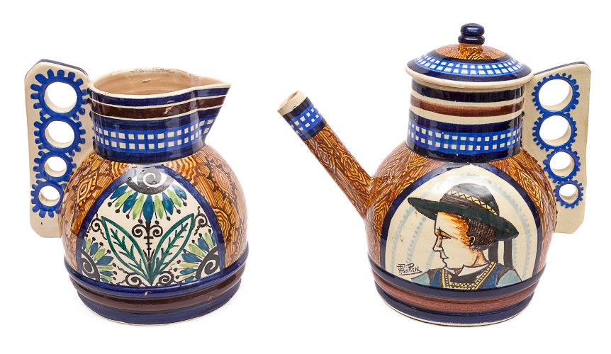 Service à café Paul Fouillen Quimper