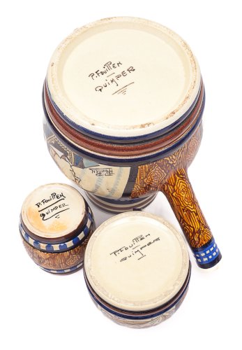 Service à café Paul Fouillen Quimper