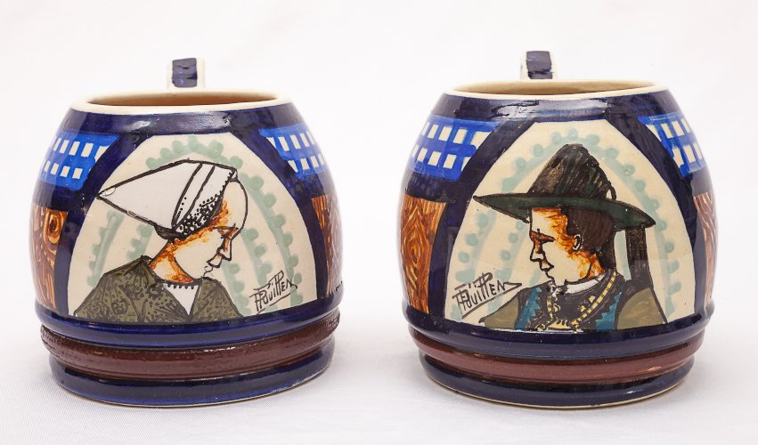 Service à café Paul Fouillen Quimper