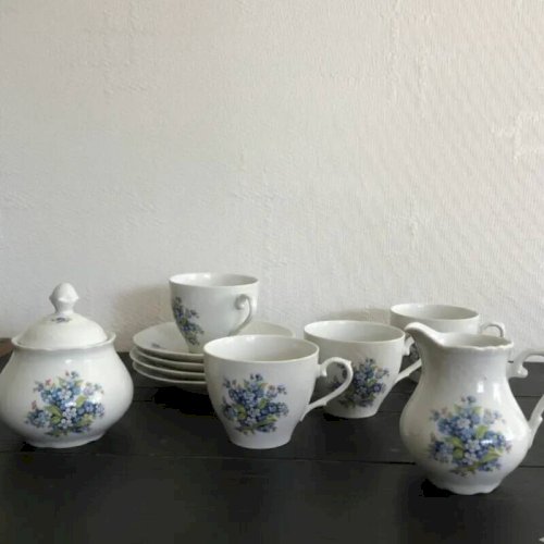 Service à café porcelaine de Bavaria