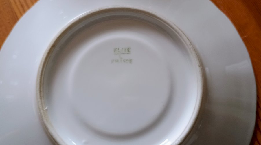 Service à café porcelaine de Limoges ELITE 