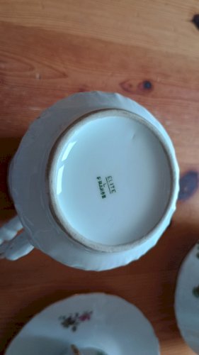 Service à café porcelaine de Limoges ELITE 