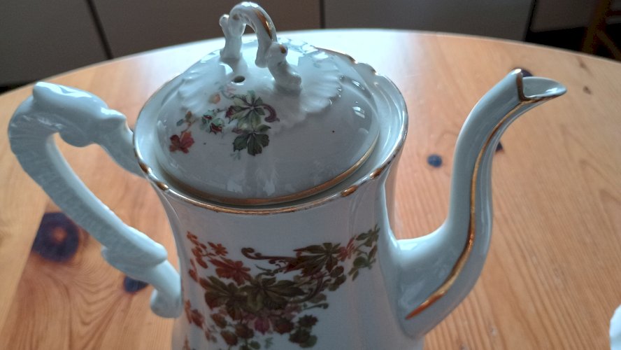 Service à café porcelaine de Limoges ELITE 