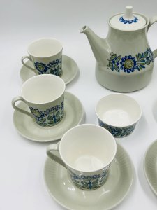 Scandinavian coffee service Tor Viking by Figgjo Flint