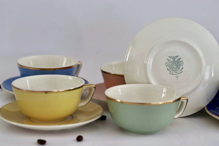 Service à café/thé pastel Villeroy&Boch