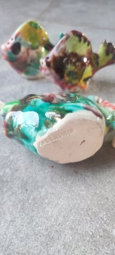 Service à condiments céramique Vallauris