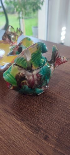 Service à condiments céramique Vallauris