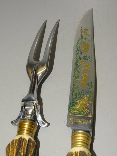 -SERVICE A DECOUPER ANTON WINGEN JB SOLINGEN GERMANY ROST FREI BOIS de CERF   D