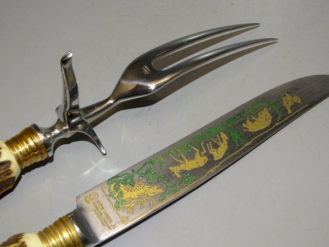 -SERVICE A DECOUPER ANTON WINGEN JB SOLINGEN GERMANY ROST FREI BOIS de CERF   D