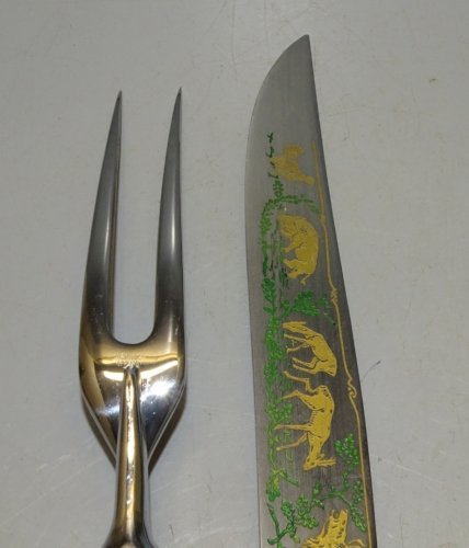 -SERVICE A DECOUPER ANTON WINGEN JB SOLINGEN GERMANY ROST FREI BOIS de CERF   D