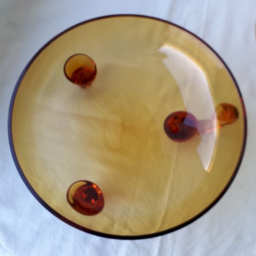 Service à dessert en verre