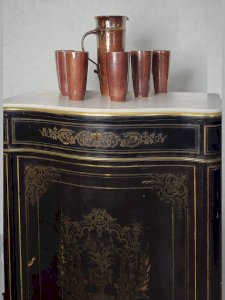 Service à eau Jean Cacheleux, Grès, Puisaye