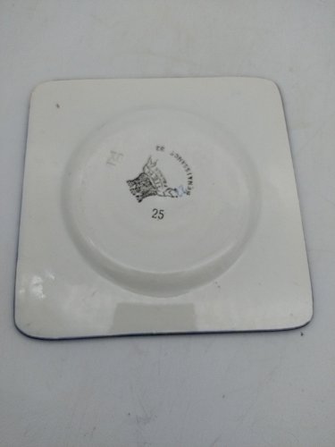 Service à gâteau . Gien renaissance .