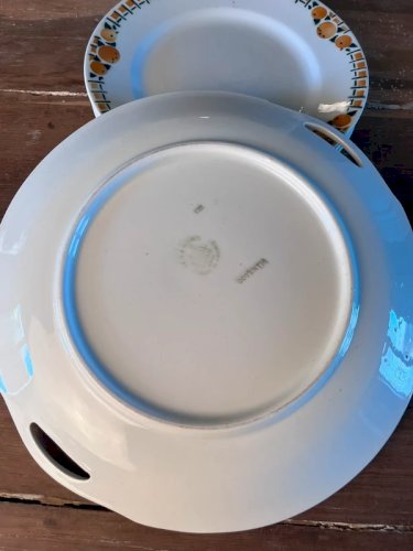 Service à gâteau Saint Amand Céranord modèle Cotentin