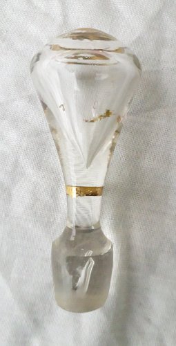 Service à liqueur en verre émaillé