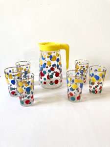 Vintage lemonade service