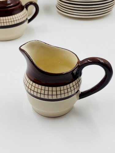 Service à petit déjeuner vintage