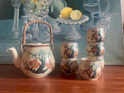 Vintage Japanese tea set