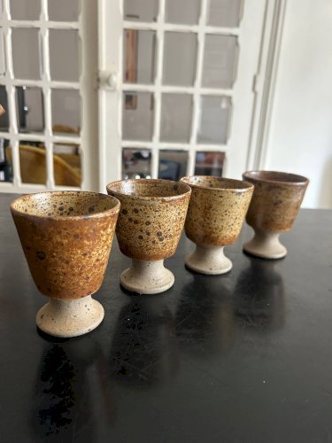 service à thé ou à café en grés Charles Gaudry