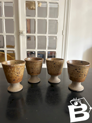 service à thé ou à café en grés Charles Gaudry