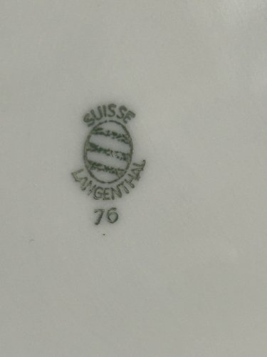 service à thé ou café en porcelaine Langenthal, 1970