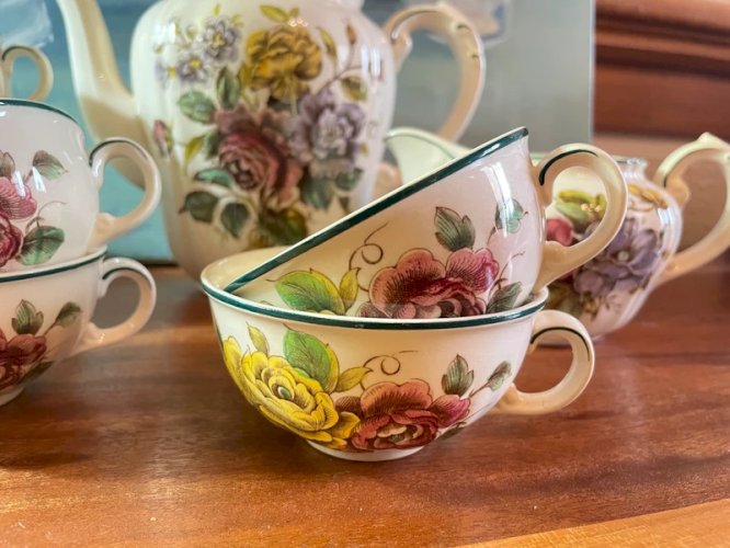 Service à thé Villeroy & Boch « Cannes » 1950