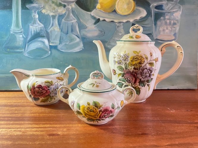 Service à thé Villeroy & Boch « Cannes » 1950