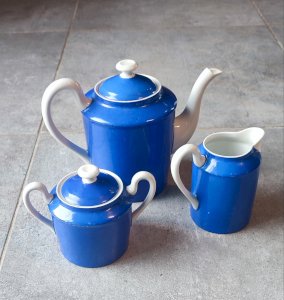 Service à thé vintage Raynaud & Co porcelaine de Limoges années 50